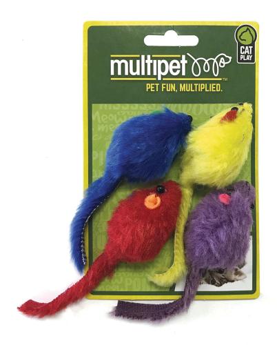 Juguete para Gato Multipet Ratonsitos