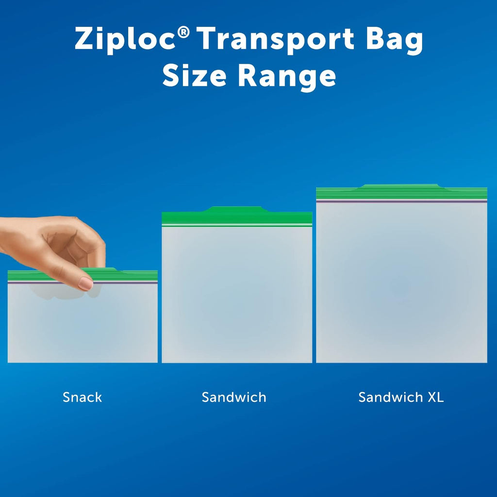 Ziploc Bolsa Snack 90 Piezas