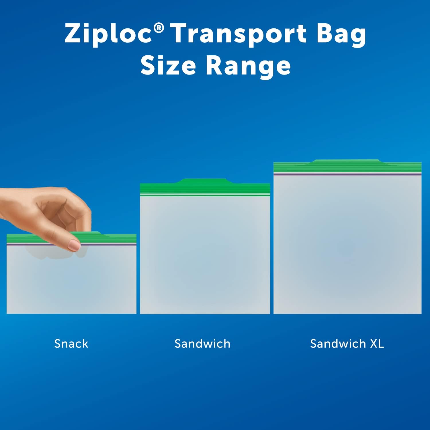 Ziploc Bolsa Snack 90 Piezas