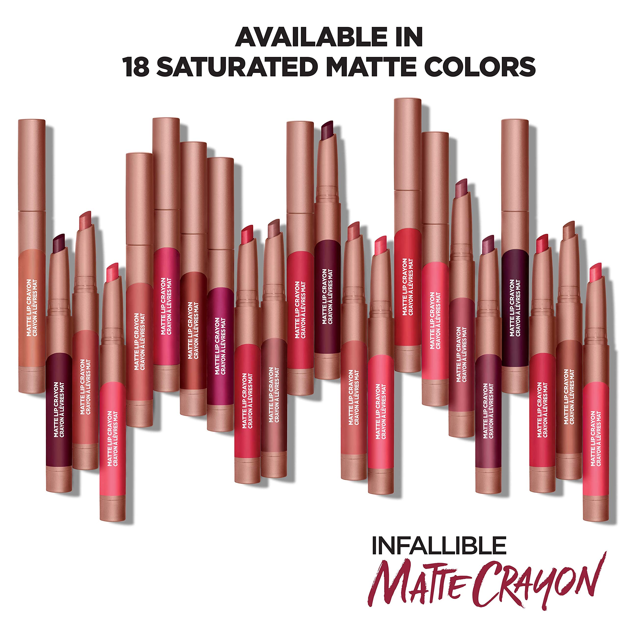 L’Oreal Paris Maquillaje Infallible Matte Lip Crayon 1.3g