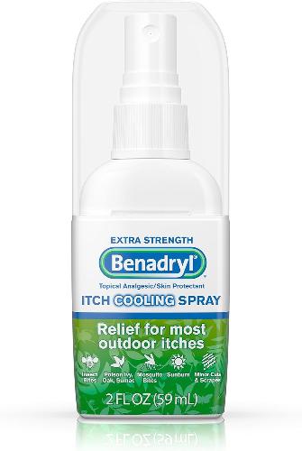 Benadryl Extra Strength Spray refrescante para la picazón, 59ml