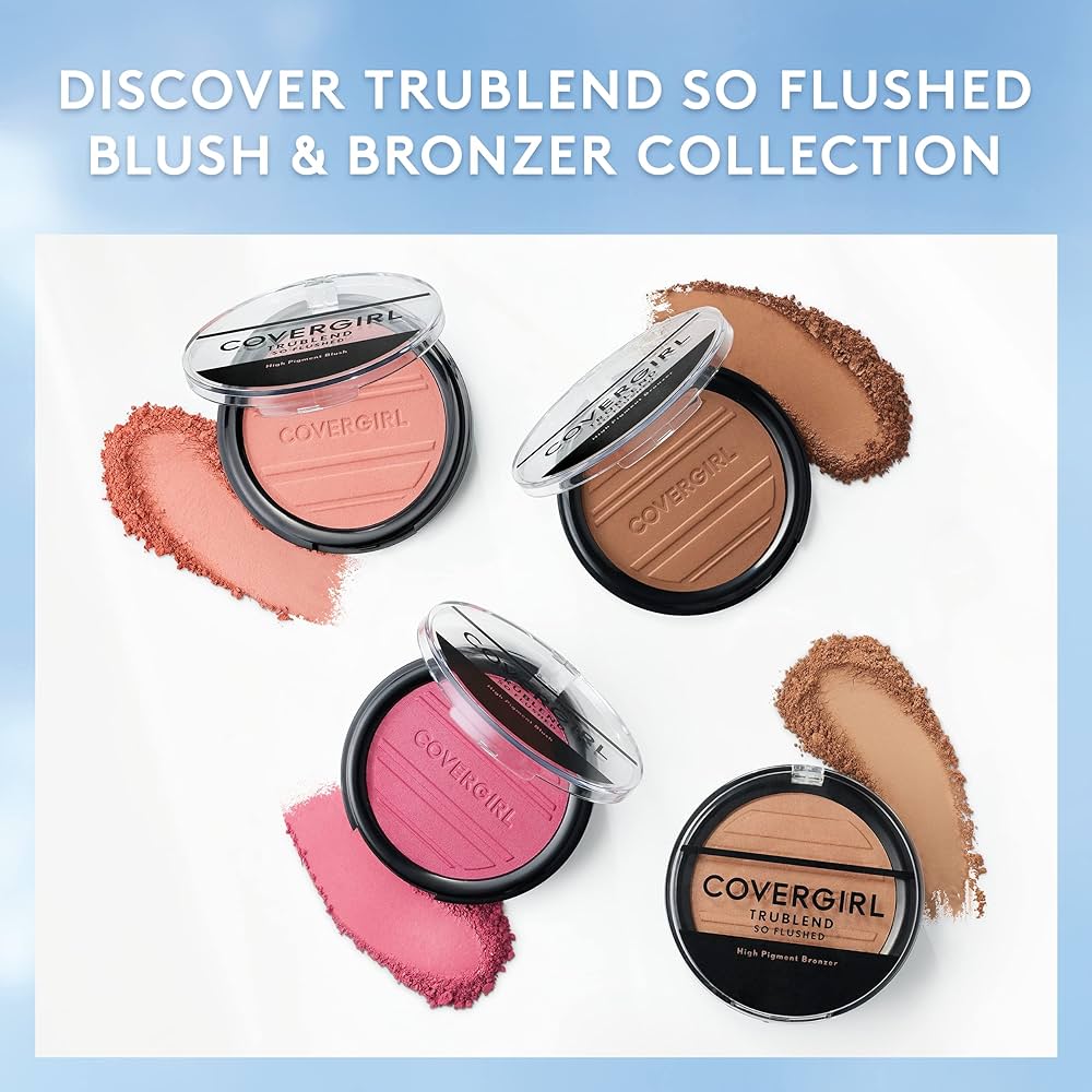 Covergirl Trublend So Flushed, Rubor De Alta Pigmentación