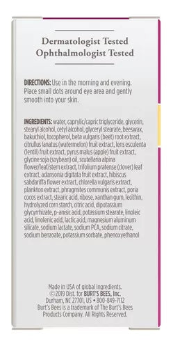 Crema Reafirmante Para Ojos Renewal Burt's Bees - 14.1gr