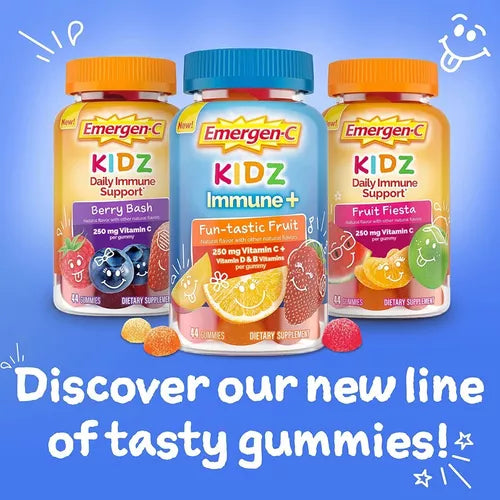 Emergen-C Kidz Fruit Fiesta 44 Gomitas