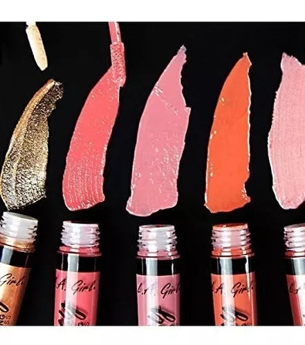 Labial Liquido L.a. Girl Glossy Plumping Lipgloss 5 ml.