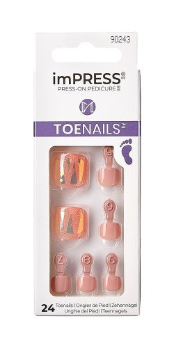 Uñas Postizas para Pie imPRESS Toenails
