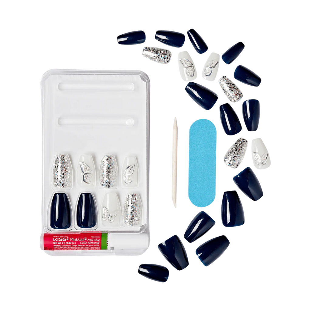 Uñas Postizas Kiss Gel Fantasy Allure