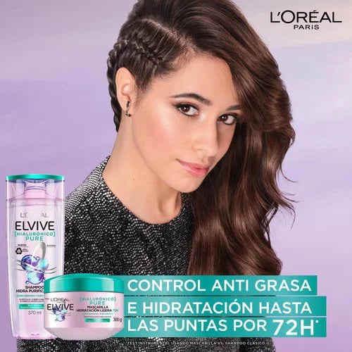 Acondicionador L'oréal Paris Elvive Hialurónico Pure 680ml