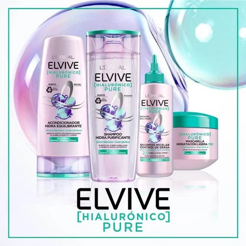 Acondicionador L'oréal Paris Elvive Hialurónico Pure 680ml